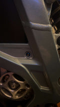bottom battery plate titanium bolts (set of 2)