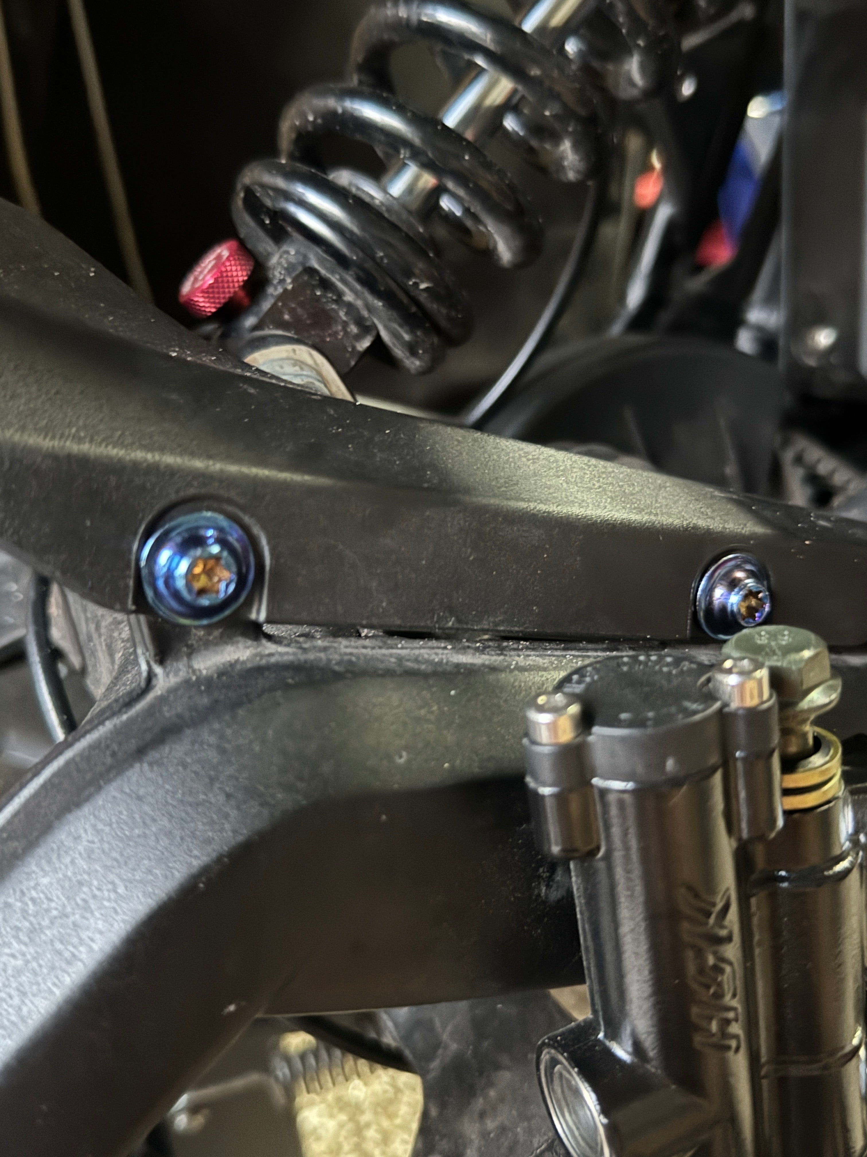 Titanium Bolts for Mudguard