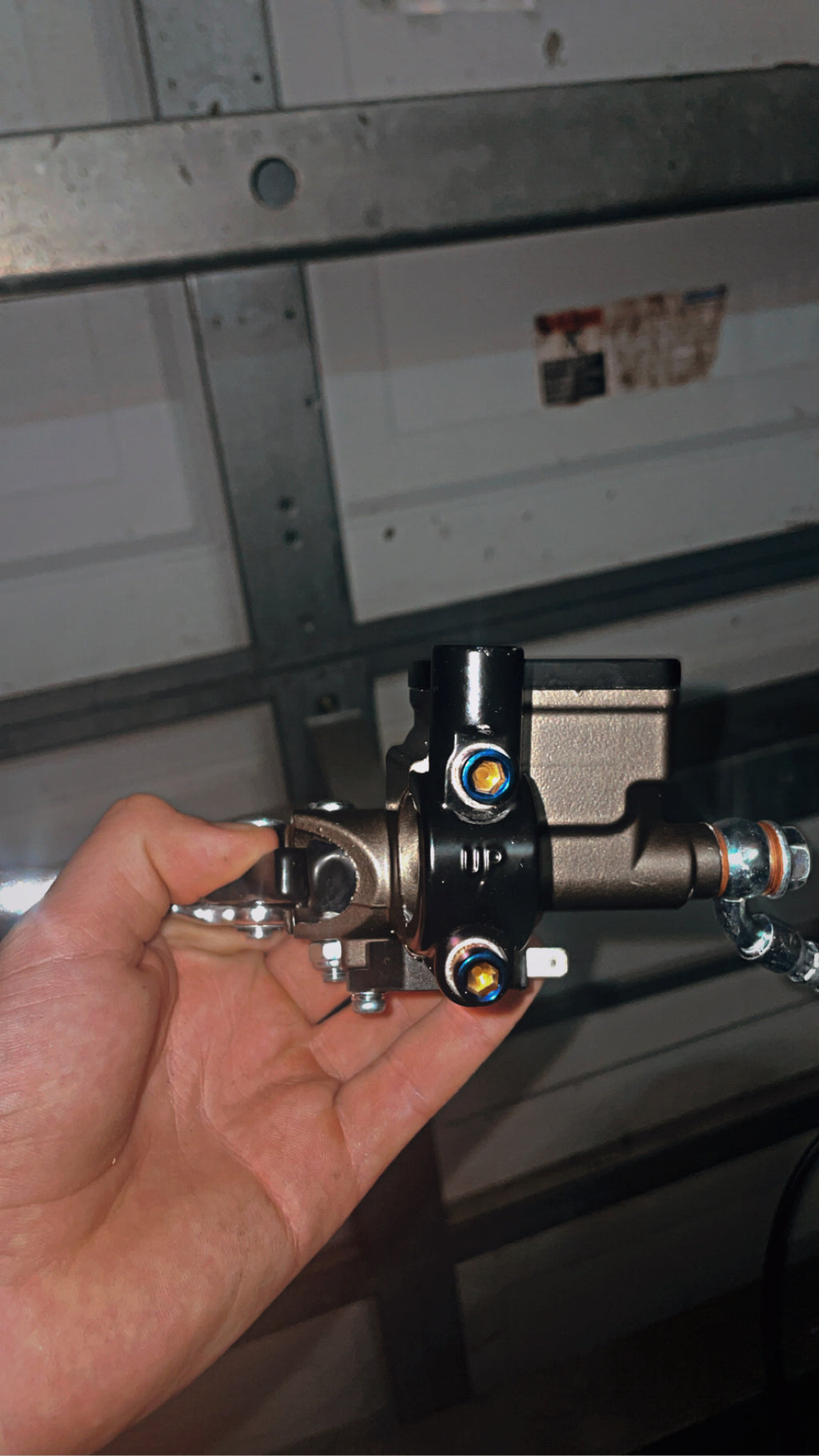 Ultra bee break mount titanium (set of two)