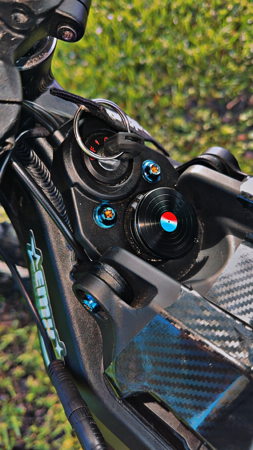 Titanium Bolts for Key Ignition