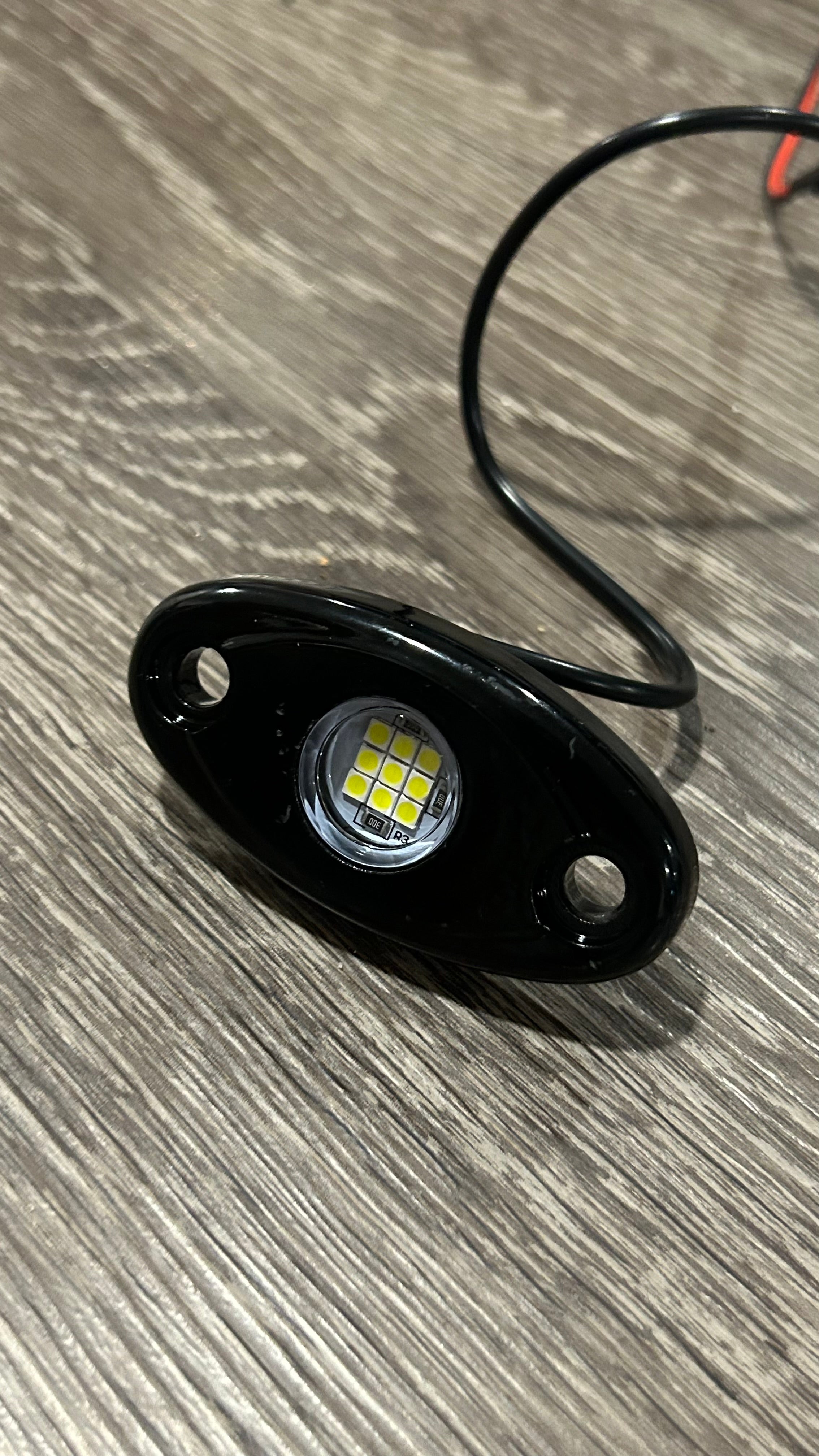 Plug and play light combo for ridstars comes with Baja and plug and play rock light