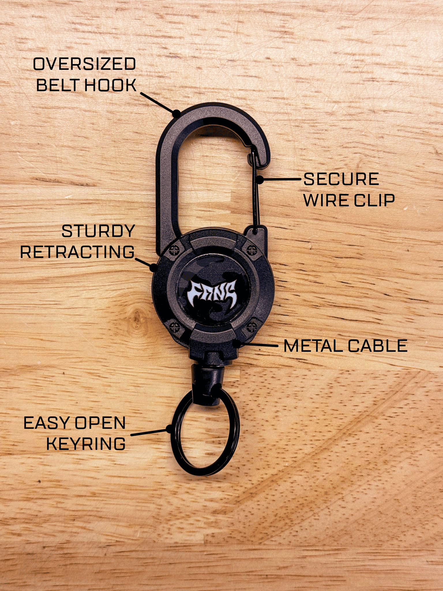 Retractable Carabiner for Talaria X3 Key Fob