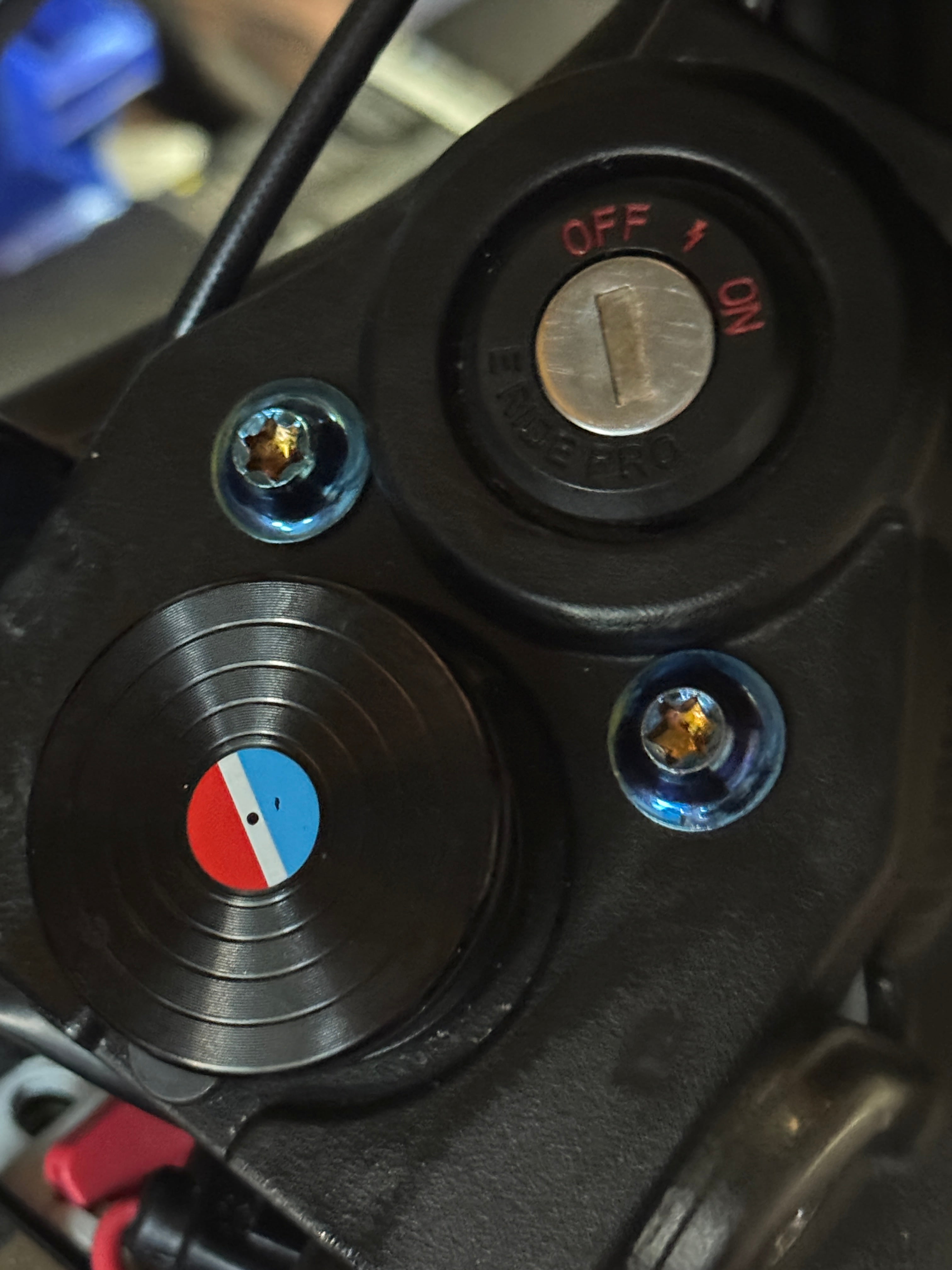 Titanium Bolts for Key Ignition