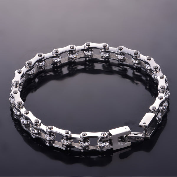 Dirtbike Styled Chain Bracelet (Preorder)