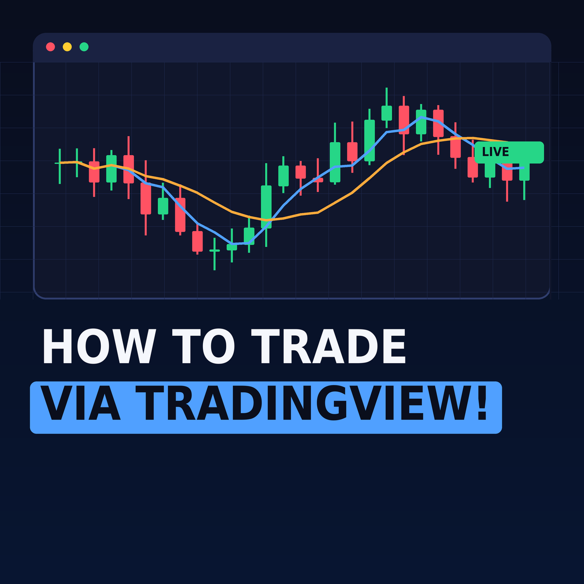 How to trade through Tradingview