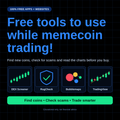 Free tools to trade memecoins!