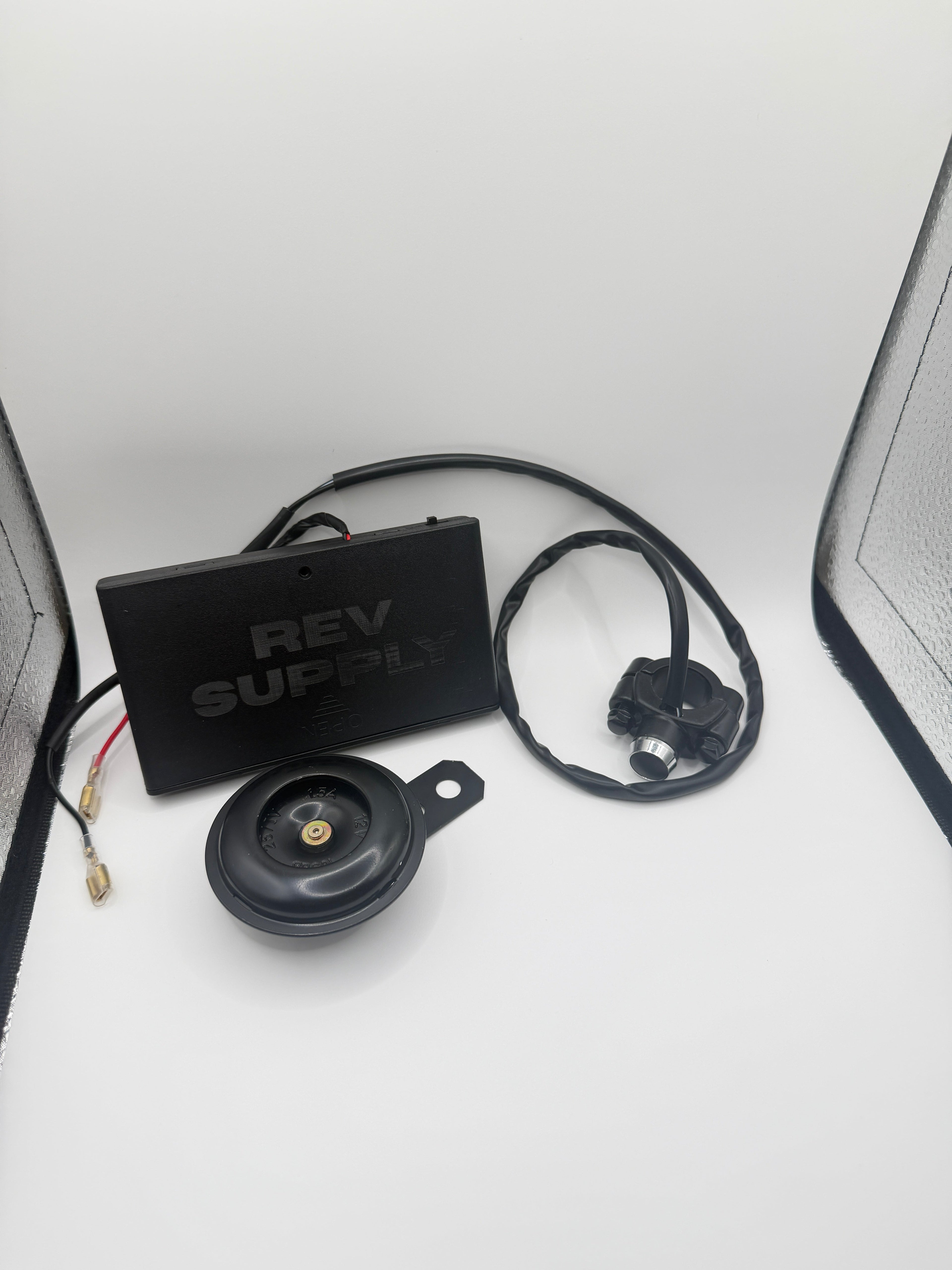 Battery powered horn