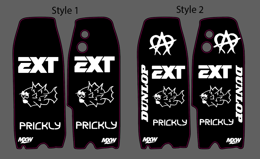Tuttio Fork Guard Decals
