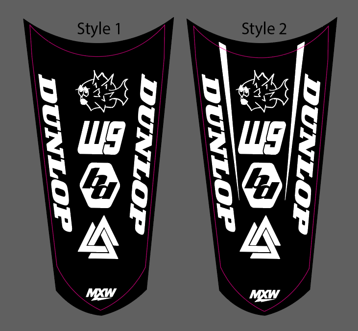 Soleil Supplies Rear Fender Decal