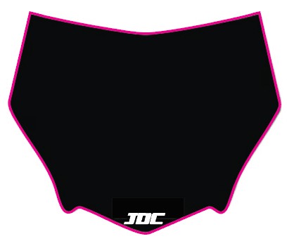 Custom Motocutz Number Plate Decal