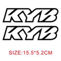 KYB fork decal