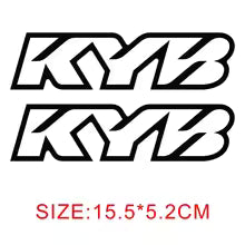 KYB fork decal