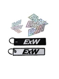 ExW Jet Tag + Sticker Combo