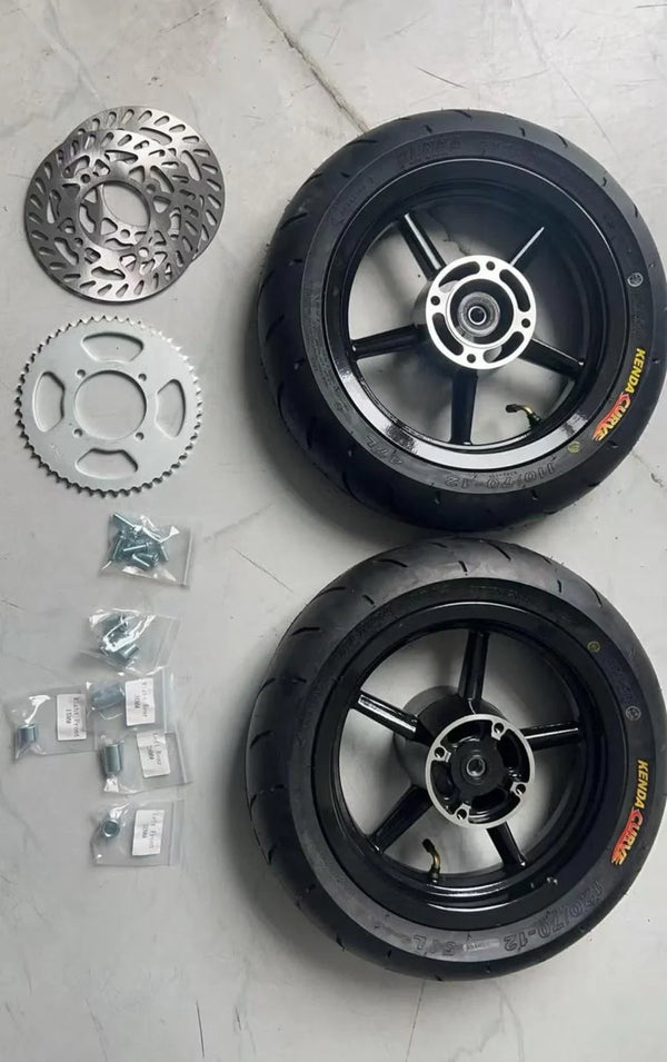 ETM RTR Supermoto Wheelset